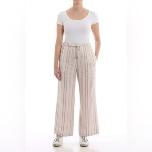MaxMara Weekend Trousers / Size 4 / Color — Maroon and Cream